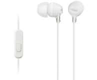 Słuchawki przewodowe Sony MDR-EX15AP Białe
